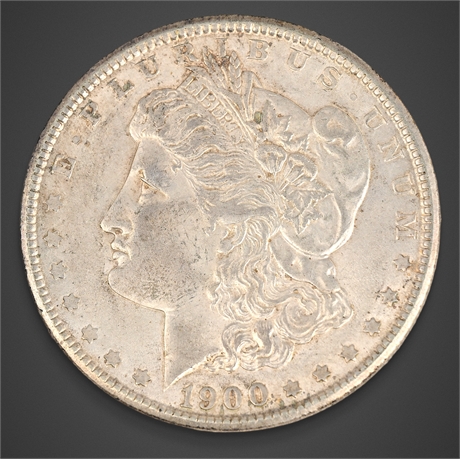 1900 Morgan Silver Dollar – Philadelphia Mint – .900 Silver