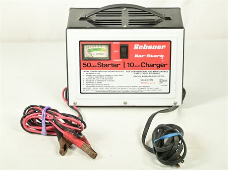 Schauer Battery Charger/Jumper