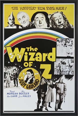 The Wizard of Oz Framed Movie Poster Repro