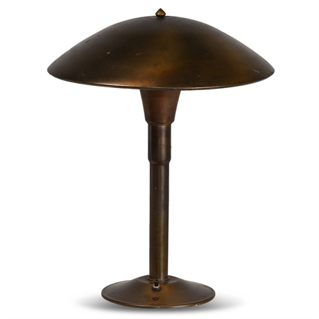 Deco, Machine Age UFO Style Lamp