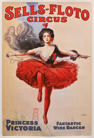 Sells-Floto Circus Poster