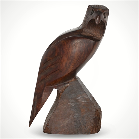 5.5" Ironwood Eagle Sculpture