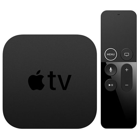 Apple TV 4K (1st Gen, 2017 – Model A1842) – Black – 32GB – Dolby Vision