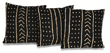 3 Tribal Accent Pillows