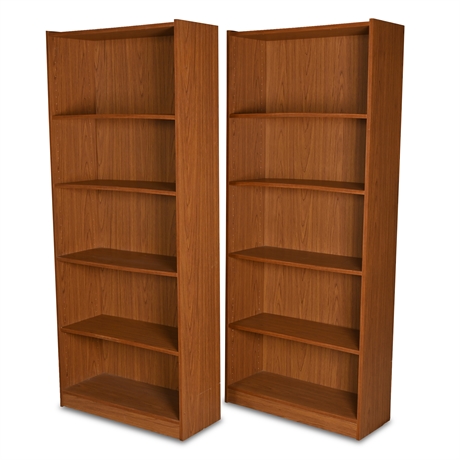 Pair Functional Bookcases