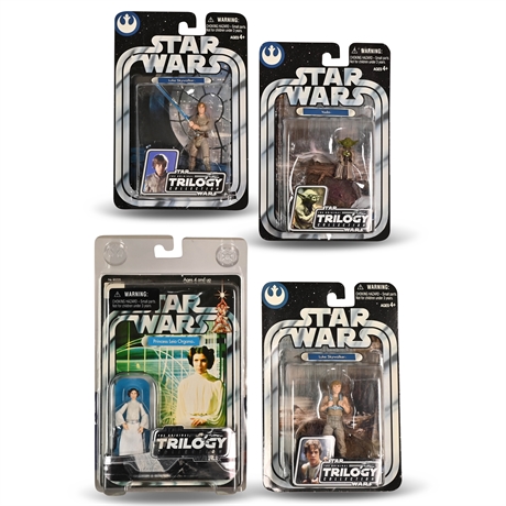 Star Wars Trilogy Collection: Yoda, Luke Skywalker & Princess Leia Organa