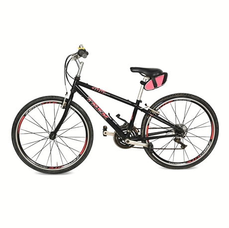 Trek 800 Sport Cro-Moly Hybrid Bike, 21-Speed, Black — 26" Zero Lite Wheels