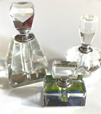 Set of 3 Perfume Decanters