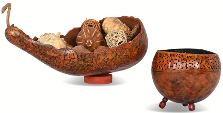 Sylvia Hendrickson Original Gourd Bowls