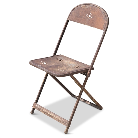 Vitnage Metal Folding Chair