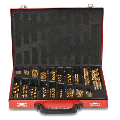 Drill Bits with Case