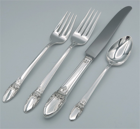 'First Love' Flatware Set by Rogers