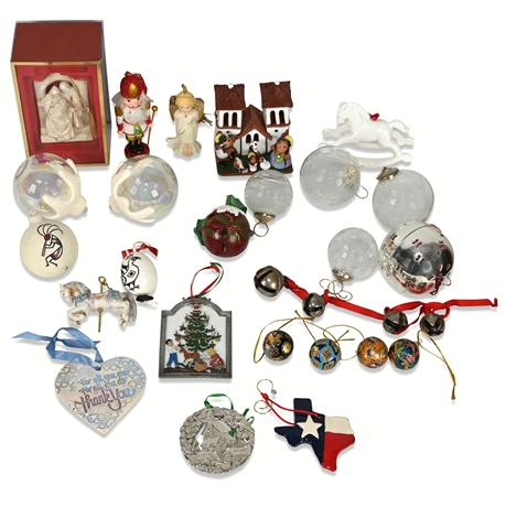 Lenox, Gorham & Other Collectible Ornaments