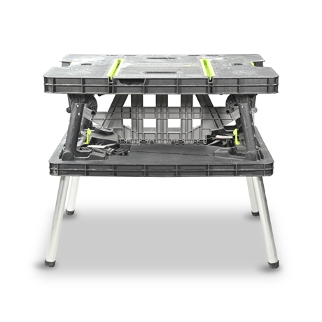 Keter Compact Portable Folding Workbench Table