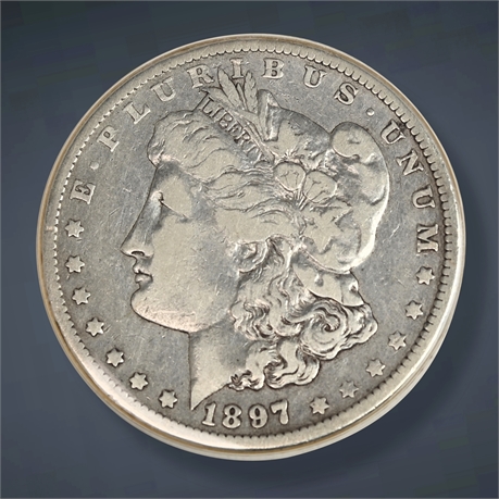 1897 Morgan Silver Dollar - New Orleans Mint