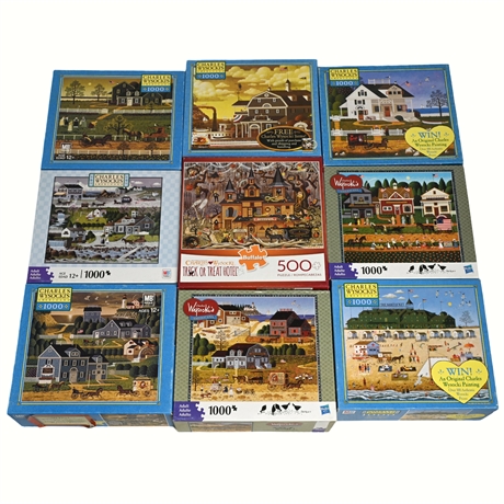 Charles Wysocki Jigsaw Puzzle Collection