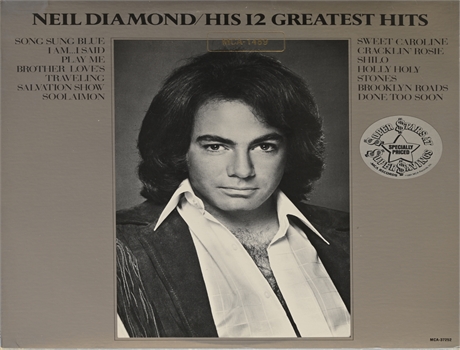 Neil Diamond - His 12 Greatest Hits 1974