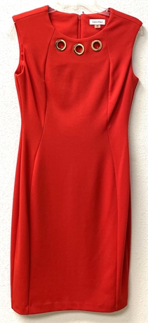 NWT Red Calvin Klein Dress