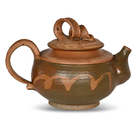 Stoneware Tea Pot By Steinman