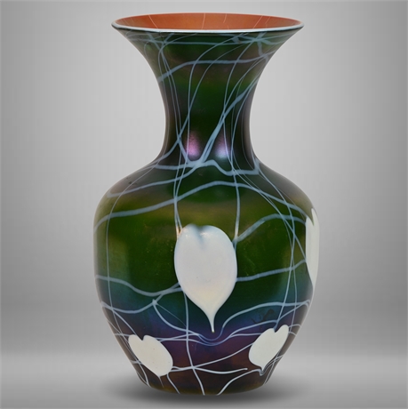 Art Deco Durand "Heart & Vine" Vase