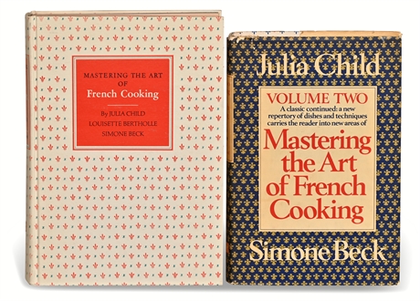 Julia Child Mastering The Art of French Cooking - Volumes I & II