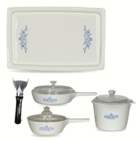 Corning Ware Blue Cornflower