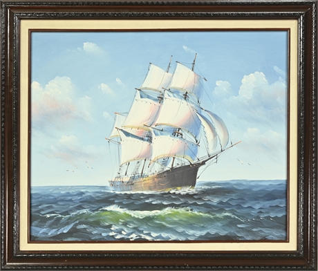 Nautical Oil on Canvas
