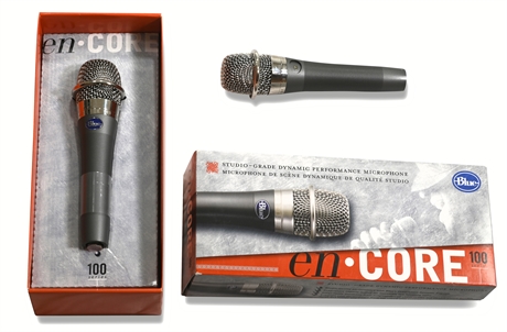 Pair EnCORE Blue 100 Microphones