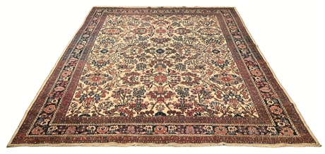 Hand-Knotted Persian Rug - Bibikabad (Hamadan District)