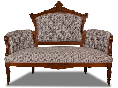 Victorian Eastlake Parlor Sofa