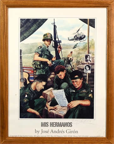 Mis Hermanos Framed Poster