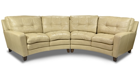 Flexsteel Latitudes Curved Conversation Sofa