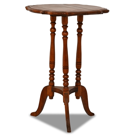 Antique Walnut Parlor Table for Restoration