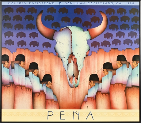 Amado Peña 'Danza del Bisonte' 1988