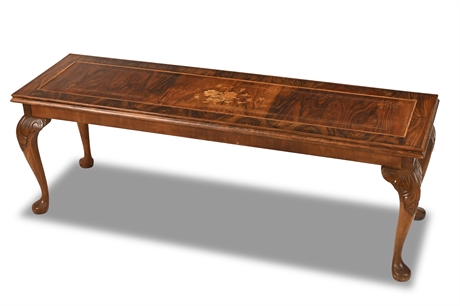 Antique / Vintage Marquetry Bench