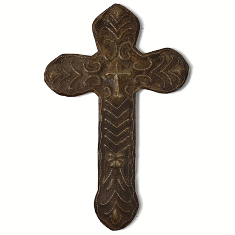 21" Pressed Steel Cross