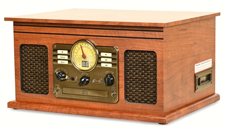 Victrola Nostalgic 6-in-1 Bluetooth Player & Multimedia Center