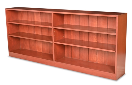72" Solid Wood Bookcase by Jeffrey Bankston