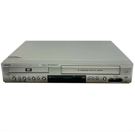 Sanyo DVW-7000 VCR/DVD Player Combo