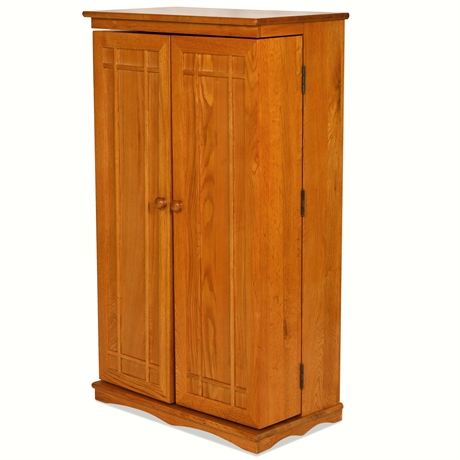 40" Mission Oak Cabinet