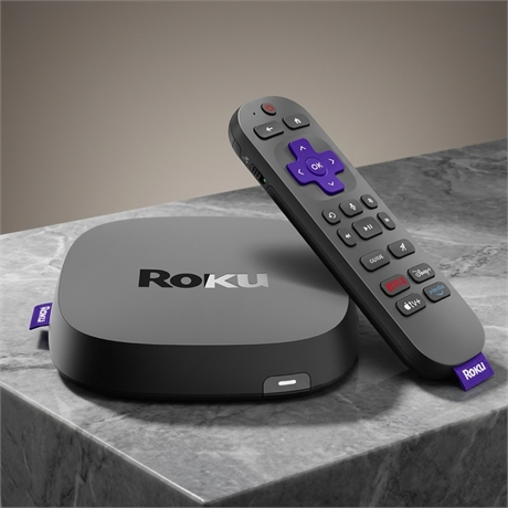 Roku Ultra 4800X 4K HDR Streaming Player w/ Remote & Accessories