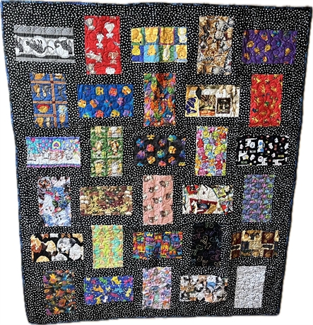 DEFINITELY “THE CAT'S MEOW” QUILT