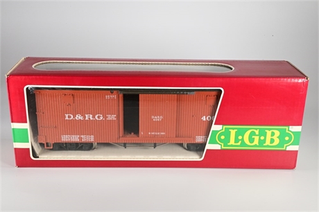 LGB 4067 D&RGW Box Car
