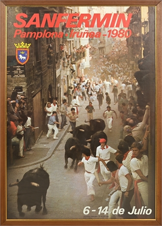 San Fermin Pamplona, Iruñea 1980