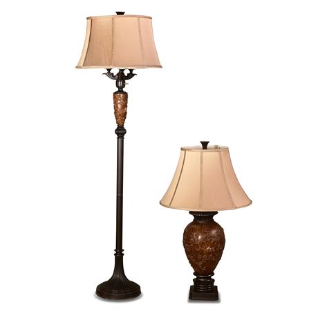 Pair of Kichler Tremont Lamps