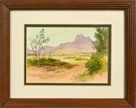 Original Watercolor Landscape