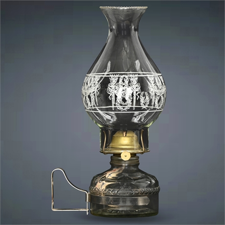 Wall Mounted Eagle Oil Lamp with P&A Burner