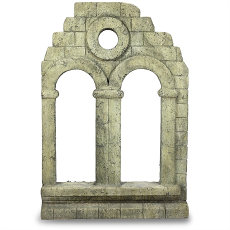 5' Roman Ruins Cast Stone Garden Sculpture