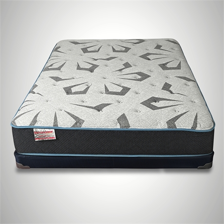 Mattress Firm Vinson 3.0 Plush Queen Set – Like New Mattress & Boxspring