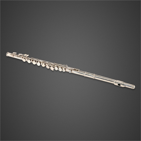 Artley Symphony Sterling Silver Concert Flute with Original Case, c. 1950s–60s